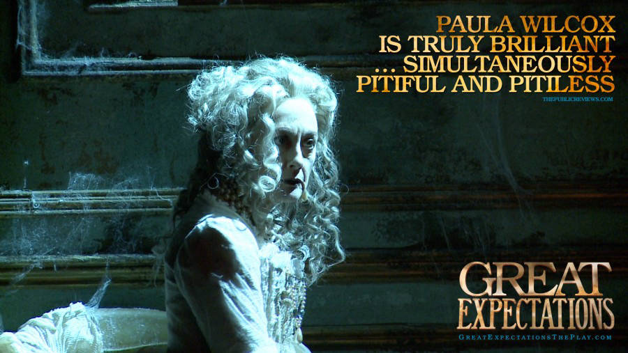 GREAT EXPECTATIONS - Miss Havisham - Paula Wilcox Marketing - N9 Design